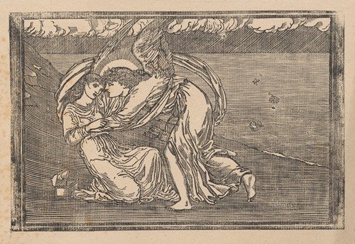 Cupid coming to Psyche’s aid (1865) — Sir Edward Coley Burne-Jones
