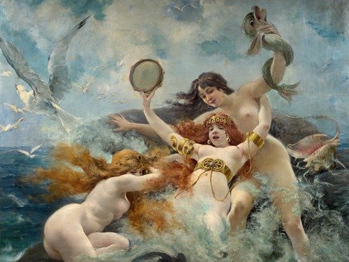 Les sirènes s’amusent
