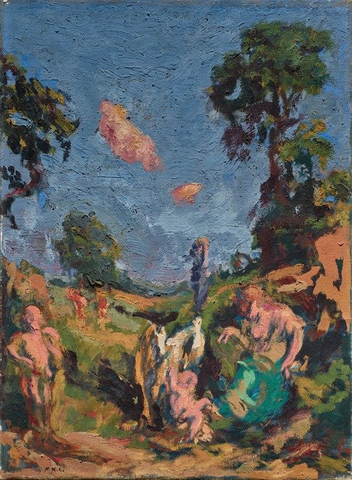 Esquisse pour ‘L’Enfance de Jupiter’ (1919)