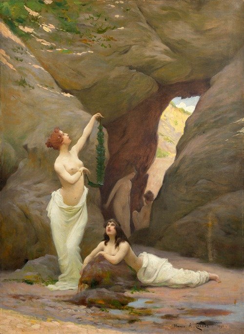 Virgins of the cliffs (1895)