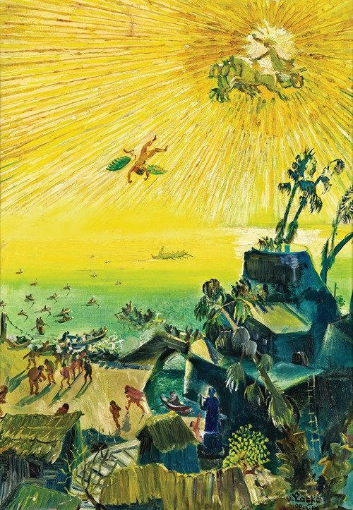 Der Sturz des Ikarus (The fall of Icarus) (circa 1940)