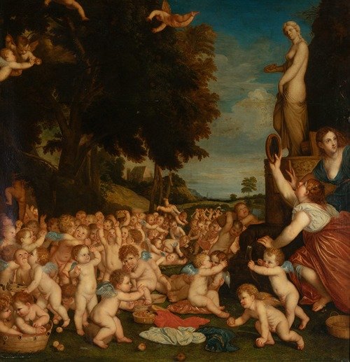 The worship of Venus, after Titian (17th Century)