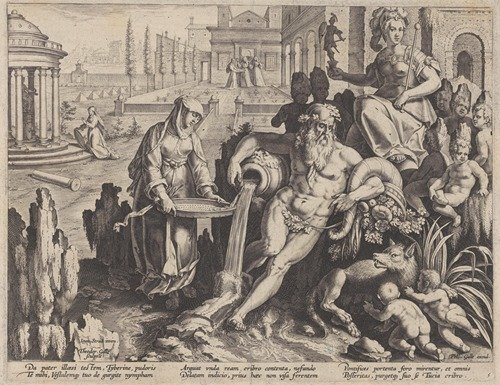 The Vestal Virgin Tuccia (1595)