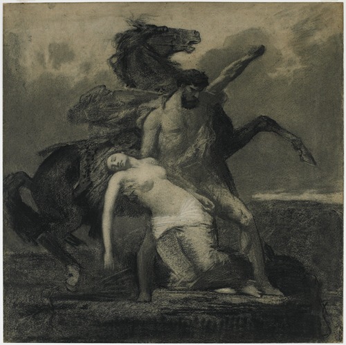 Rhadamistus Lowering Zenobia into the Araxes River (1856)