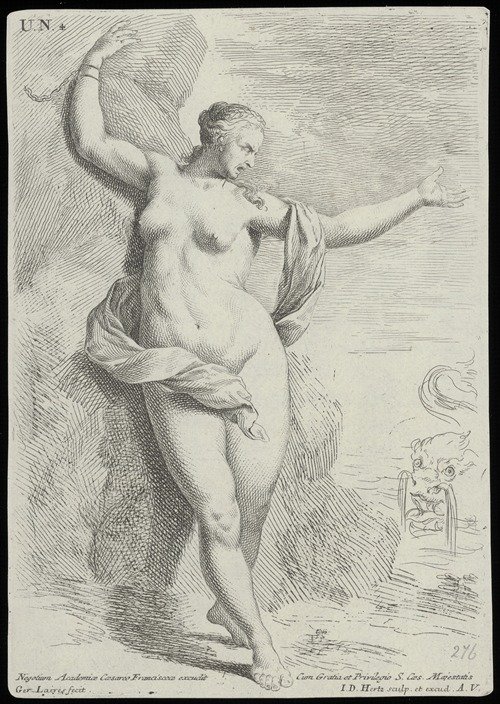 Andromeda en het zeemonster (1710-1754)