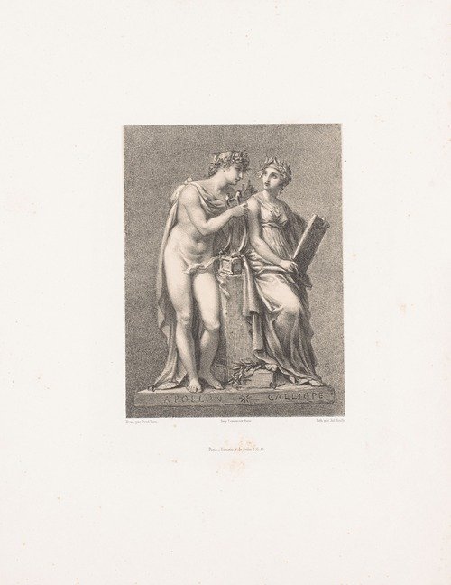 Apollo and Calliope (1851)