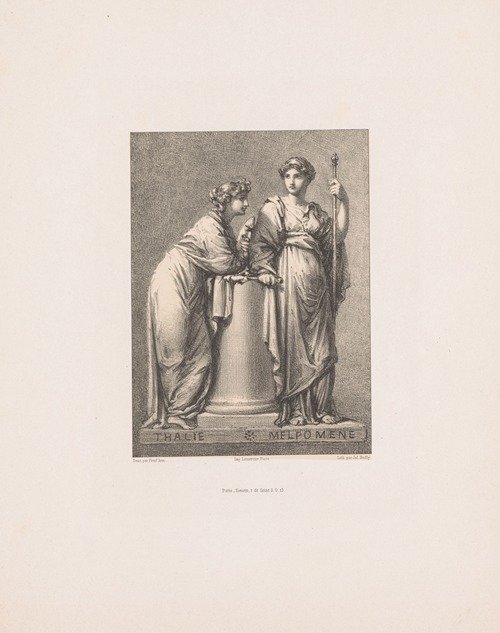 Thalia and Melpomene (1851)