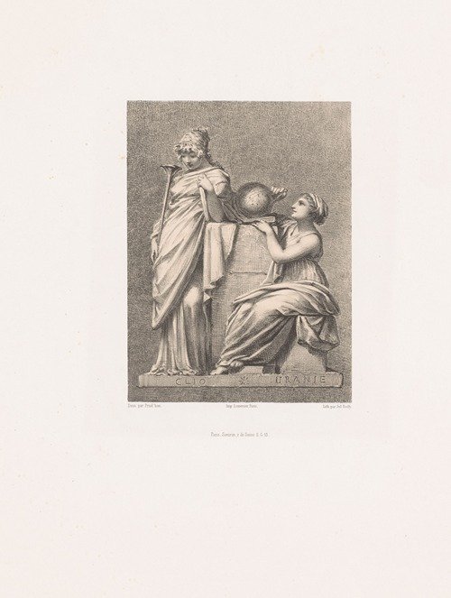Clio and Urania (1851)