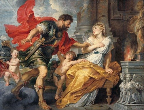 Mars and Rhea Silvia (1617)