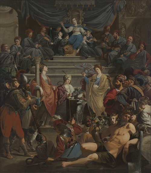 Allegory of the Second Bench of Aldermen of ‘Gedele’ (1627 – 1628)