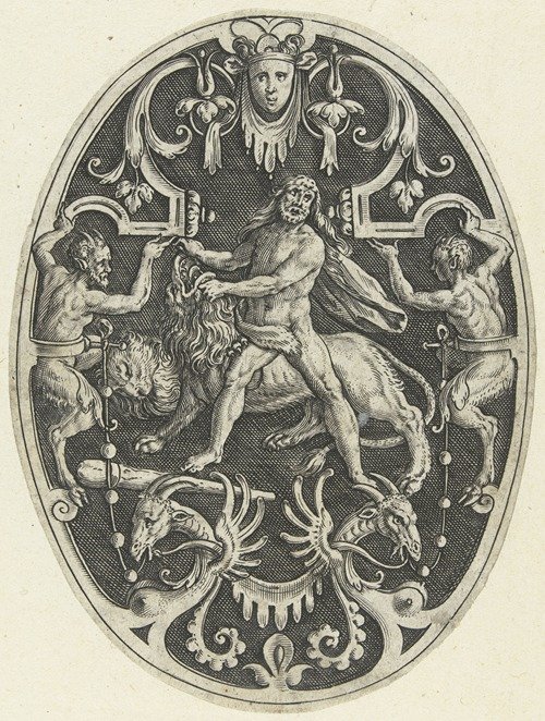 Hercules and the Nemean lion (1519-1591)