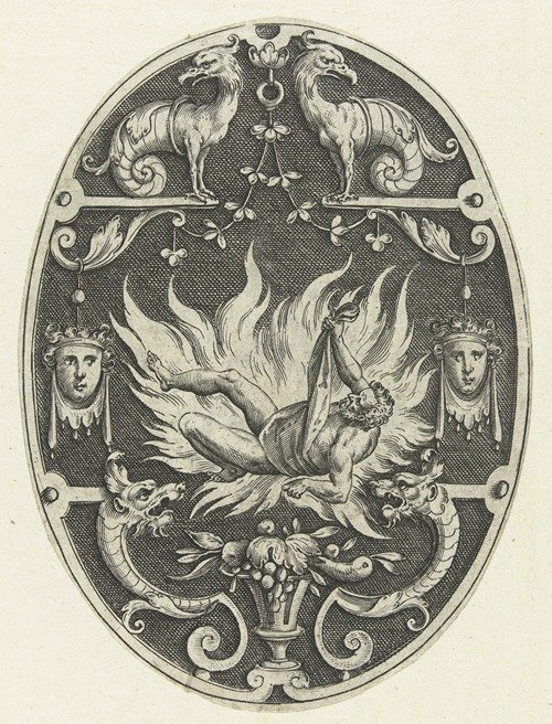 The death of Hercules (1519-1591)