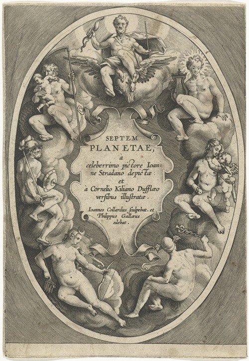 Septem Planetae – title page (1585-1628)