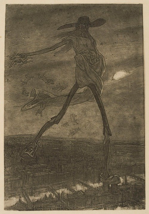 Satan Sowing Rye-Grass (Satan semant l’ivraie) (1882)