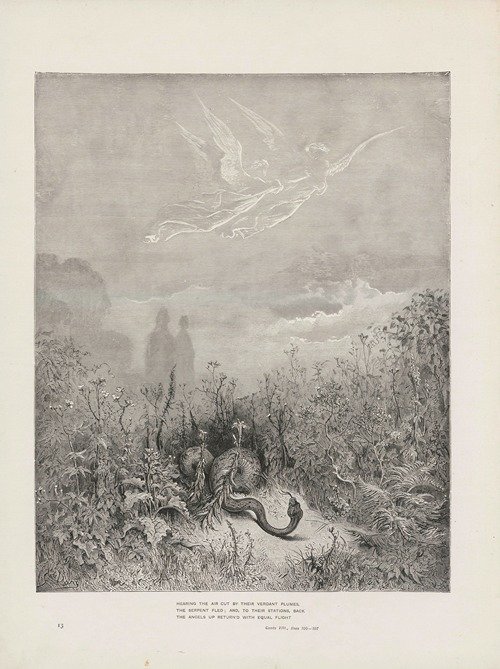 The vision of Purgatory and Paradise by Dante Alighieri Pl.01 (1900)