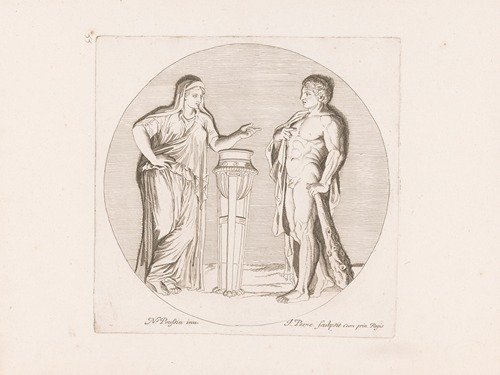 Hercules consults the oracle (1678)