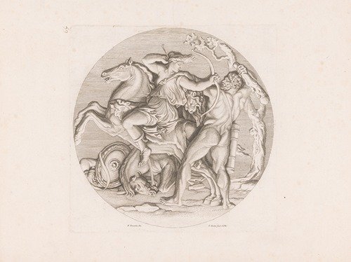 Hercules fights the Amazons (1678)
