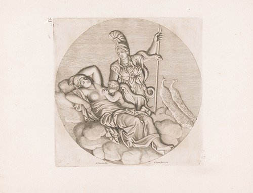 Juno with the sleeping Hebe (1678)