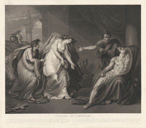 Antoine et Cléopâtre (after Henry Tresham) (1830)