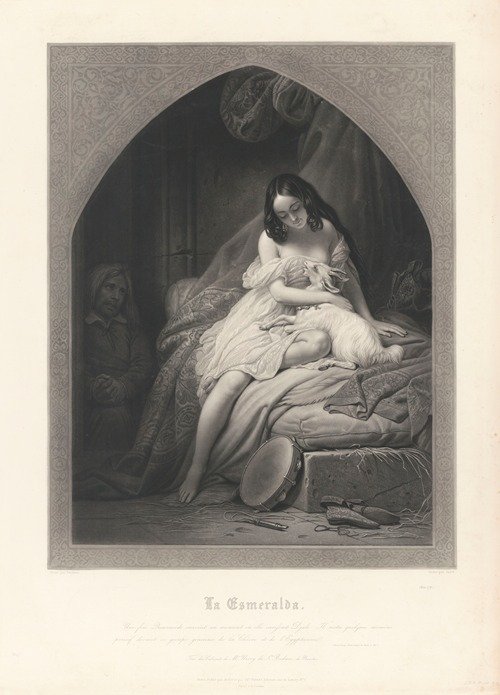 La Esmeralda (after Charles Auguste de Steuben) (1840)