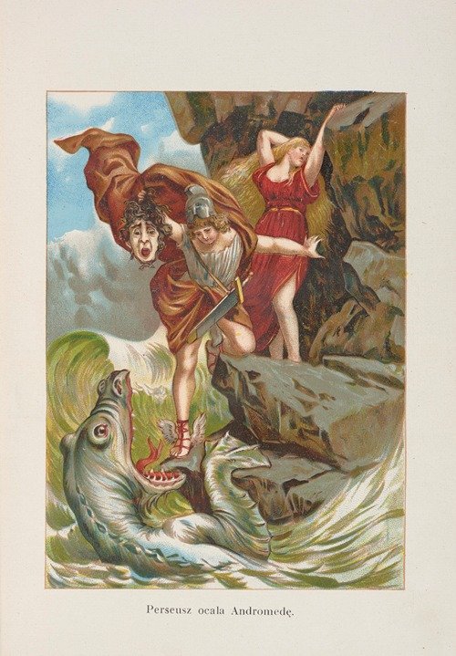 Perseus Rescues Andromeda (Perseusz ocala Andromedę) (1931)