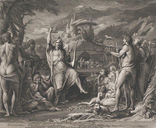 Orpheus instructing..in Theology (Designs for the Walls of the Great Room of Society for the Encouragement of the Arts) (After 1783)