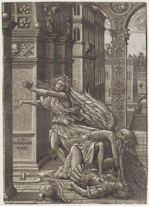 Lovers surprised by death (1510)