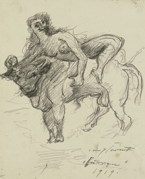 Europa on the bull (1919)