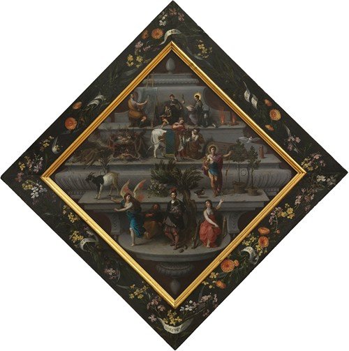 Blazon of the Chambers of Rhetoric ‘De Violiere’ (1618)