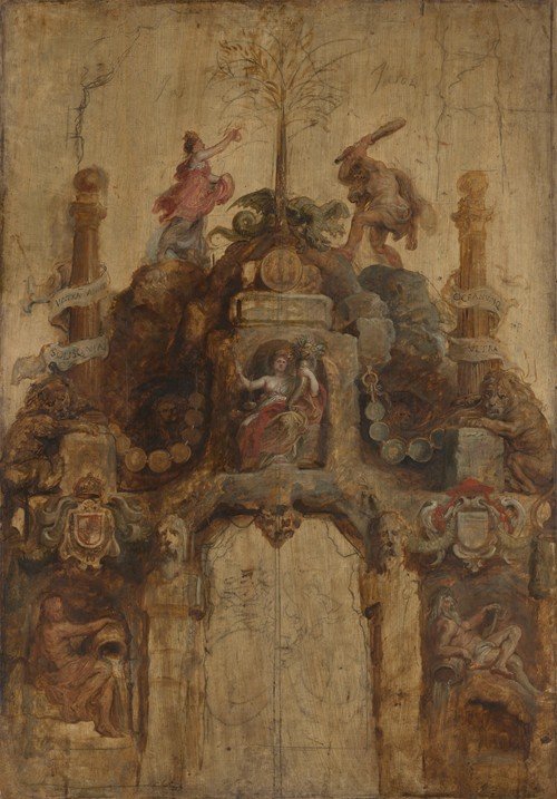The Arch of the Mint (front) (1635)