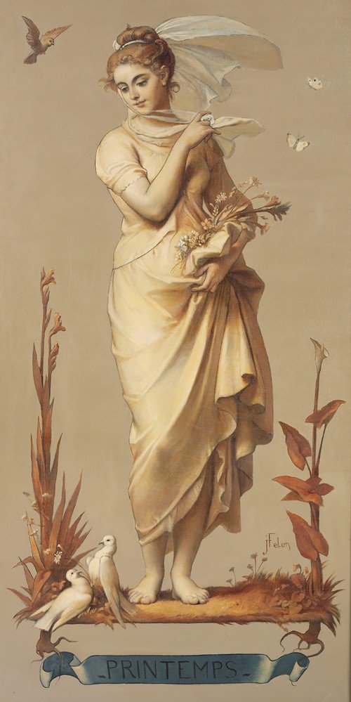 Les Quatres Saisons (The Four Seasons) – Printemps (Spring) (Circa 1873)