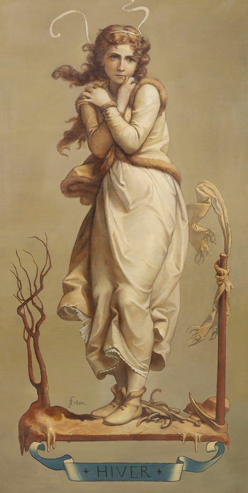 Les Quatres Saisons (The Four Seasons) – Hiver (Winter) (Circa 1873)