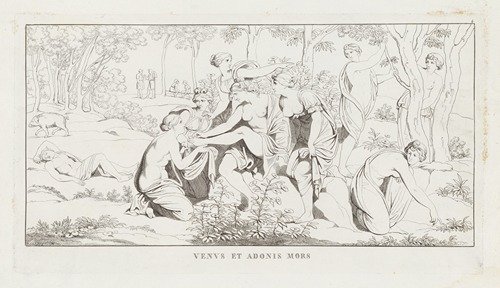 Venus et Adonis Mors (1825)