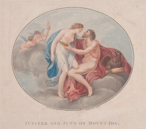Jupiter and Juno on Mount Ida (1784)