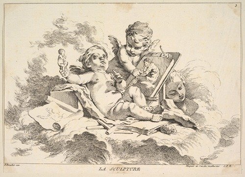 Sculpture (After F. Boucher)