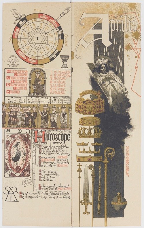 Calendrier Magique Pl.07 (1896)
