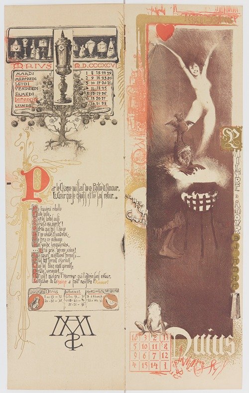 Calendrier Magique Pl.08 (1896)