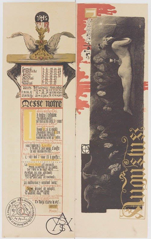 Calendrier Magique Pl.11 (1896)