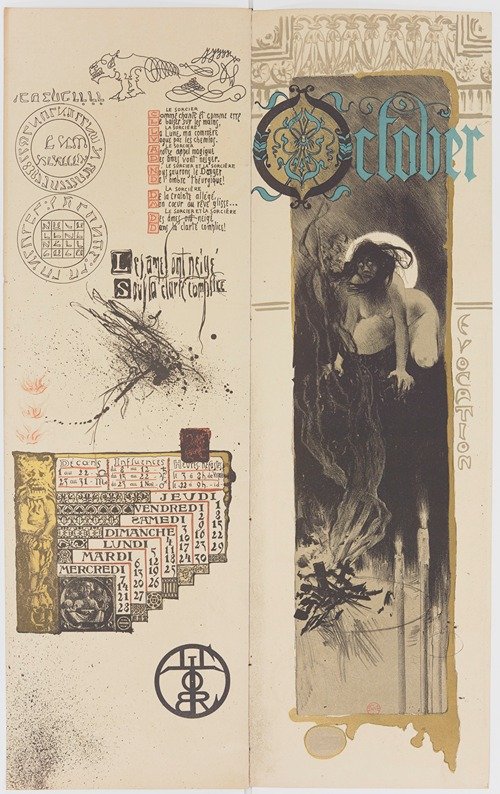 Calendrier Magique Pl.13 (1896)